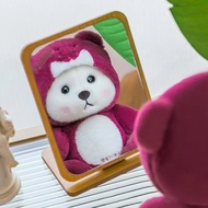 ตุ๊กตาหมี Lena Bear Strawberry Bear ขนาด 28/35/45/60ซม. ของเล่นสําหรับเด็ก ตุ๊กตาหมีแปลงร่างสตรอว์เบ