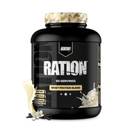REDCON1 Ration Whey Protein Chocolate - Keto Friendly + Gluten Free Whey Protein Powder 5 LB (65 Ser