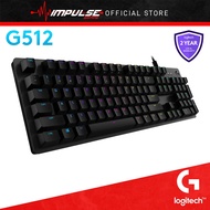 Logitech G512 Carbon Lightsync RGB Mechanical Gaming Keyboard with GX Switches