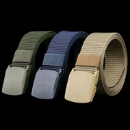 Men's Belt Nylon canvas exray airport metal detector