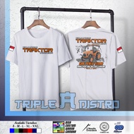 Kaos KOMUNITAS TRAKTOR INDONESIA KUBOTA L4018 PETANI KEREN OPERATOR TRAKTOR Baju By Triple A Distro