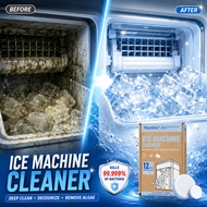Ice Maker Cleaner Descaler Tablets, Universal Effervescent Tabs for Nugget/Sonic Ice Machine, Deep C