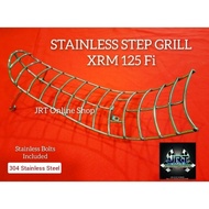 ♞,♘,♙Stainless Step Grill for XRM 125 Fi