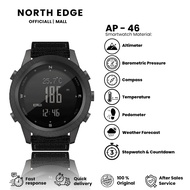 NORTH EDGE APACHE-46 OUTDOOR WATCH GUIDELINES FOR BAROMETER ALTIMETER TEMPERATURE COMPASS