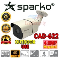 4MP Full HD 4.0MP Outdoor IR Bullet SPARKO AHD Camera CCTV Support Night Vision View 4 Mega Pixel