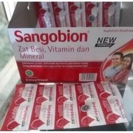 Sangobion Vitamin Penambah Darah ,Zat Besi,Anemia isi 10 Caps