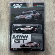Mini GT Nissan Skyline R35 Craftsports Motul NDDP Racing with B-max GTR Nismo GT500 2021 Super GT Se