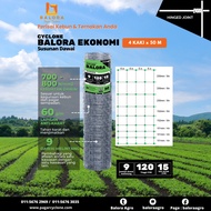 PAGAR CYCLONE BALORA EKONOMI 4 KAKI / 5 KAKI / 6 KAKI