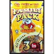 Bundle Daddy mee 3 in 1 Family 18 Packs (soup, dry, snack) instant noodles