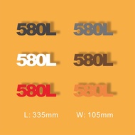 Backhoe Loader Case 580 L Loader Lift Sticker. 7 colors chooses. ( free transfer film )