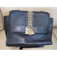 HITAM Preloved TAS Women ORIGINAL MICHAEL KORS Black HANDBAG