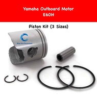 Piston Kit (3 Sizes) E60H Yamaha Outboard - 6K5-11631-03-95 / 6K5-11635-03 / 6K5-11636-03