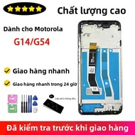 Màn Hình LCD Cao Cấp Cho Motorola Moto G14 G54 Với Bộ Số Hóa Cảm Ứng 6.5 Inch IPS Khung Màn Hình Điệ