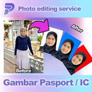 Edit Gambar - Gambar pasport / IC