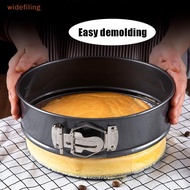 widefiling 6 Inch Springform Cake Pan Round Springform Baking Pan Loable Mousse Baking Tool For Home