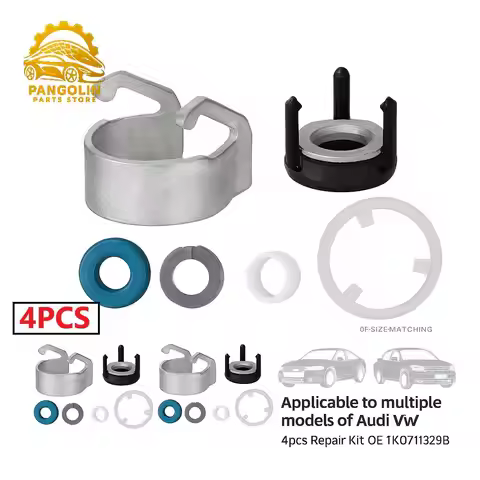 4pcs Fuel Injector O-ring Seal Kit For AUDI A4 Q5 VW Jetta CC 1.8 2.0T 06H998907A 06J998907D 06J9989