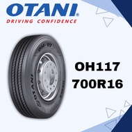 700R16 OTANI OH117 Light Truck Lorry Tyre Tire Tayar Tubeless RIB Halus *700 16 70016 700-16 700/16 