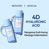 SKINTIFIC - 4D Hyaluronic Acid (HA) Barrier Essence Toner Defeat Dryness In10S 100Ml 2 PCS 【BPOM】