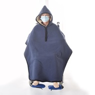 [drnzju] Wheelchairs Blanket for Women and Men, Stylish Windproof Winter Cosy Wheelchairs Cape, Whee