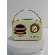 5W Retro Bluetooth Speaker with FM Radio, Vintage Wireless with 10H Playtime 500mah Battery, Bluetoo