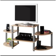 RACK STEEL DIY / CABINET TV / FLEXIPOLE TV RACK FOR TV UP TO 32" RAK TV RAK KOMPUTER RAK BUKU