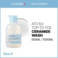 [ILLIYOON] Ceramide Ato 6.0 Top to Toe Wash 500ml | 1000ml