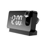 Projection Clock LED Digital Display Screen Mirror Clock Projection Alarm Clock