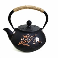 Stove for Tea Cast Iron Teapot Tea Set Japanese Pig Iron Pot Beam Lifting Pot High-Rise Teapot Set Wholesale