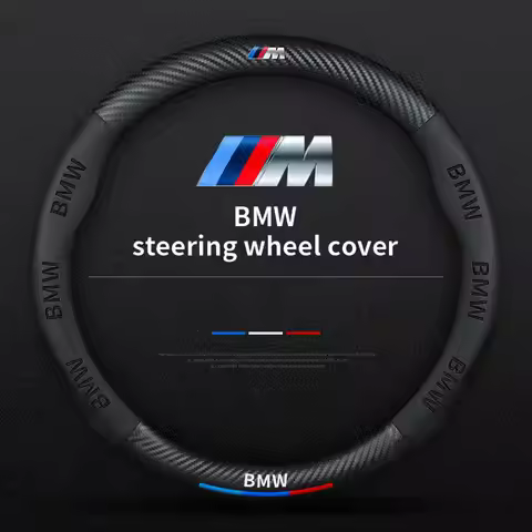 Car Steering Wheel Cover For BMW M2 M3 M4 M5 E46 E39 E60 E90 E91 E36 E87 F10 F20 F30 X3 X5 X7 3 5 7 
