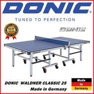 โต๊ะปิงปอง DONIC โต๊ะเทเบิลเทนนิส TABLE TENNIS TABLE DONIC WALDNER CLASSIC 25 ของแท้  ผลิตและนำเข้าจากเยอรมัน