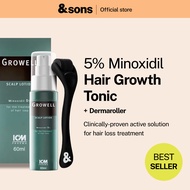 andSons Anti Hair Loss Treatment (Hair Growth Minoxidil Tonic 60ml + Dermaroller)