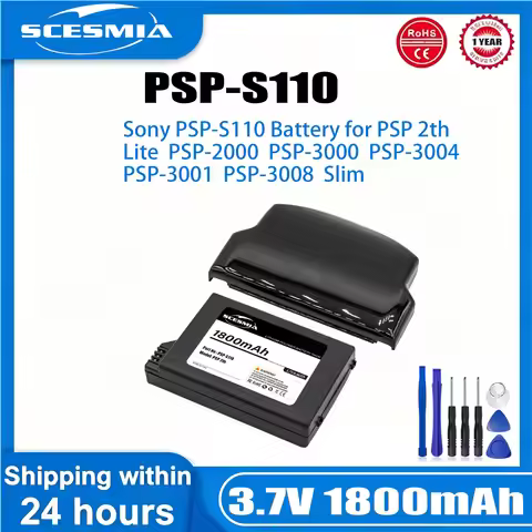 Battery Game Console PSP-S110 for Sony Lite, PSP 2th, PSP-2000, PSP-3000, PSP-3004, Silm, PSP-3001,P