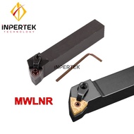 MWLNR 2525 08 Holder Bubut Insert WNMG 08 Pahat Gagang Kanan Luar