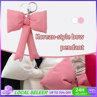 Y2K Bowknot Pendant Keychain Sweet 3D Bowknot Keychain Trendy Bag Pendant Bag Keychain Accessories G