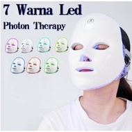 CAHAYA PDT LED Light Therapy Mask Photon Therapy 7 Colors Facial Tool RechargeableYANG
