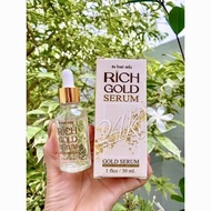 10 ขวด เซรั่ม ริช โกลด์ บำรุงผิว ฝ้า ริ้วรอย แท้ ใช้ดีมาก หมองคล้ำ พร้อมส่ง Rich gold serum 30ml ant