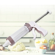 Manual Cookie Biscuit Gun Decorating Squeezer Cream Gun Decorating Gun Baking Tools