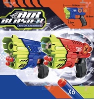 AIR BLASTER SOFT FOAM BULLET TOY GUN WITH TARGET TOYS