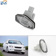 ZUK For HONDA  ACCORD CP1 CP2 CP3 2008-2012 Rear License Plate Light Shell Case Cover For CIVIC 2012