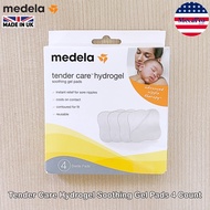 Medela® Tender Care Hydrogel Soothing Gel Pads 4 Count แผ่นไฮโดรเจล กันหัวนมเจ็บ ลดการคัดเคืองเต้านมของคุณแม่