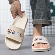 Waterproof Anti-Odor Slippers with Massage Nodes - Heavy Duty Rubber Tsinelas for Construction Worke