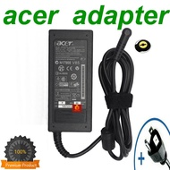 Adapter Acer 19V/3.42A 5.5x1.7mm ของแท้ สายชาร์จโน๊ตบุ๊ค สายชาร์จแท้ ที่ชาร์แบตเตอรี่ battery สายชาร