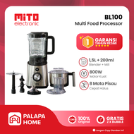 MITO Blender BL 100 BL100 Food Processor BL-100 Omni Blade - Garansi Resmi