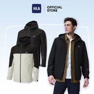 HLA Outdoor Jacket Autumn Three-proof Easy-care Hooded Jacket for Men (2 colors)