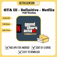 [Android] 💥GTA III – Definitive - NETFLIX Full Version GTA 3 💥Game | Unlocked MOD APK AC [Android] [Lifetime]