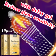 10pcs/1box soft dotted condoms best sex with spikes for men women Natural latex is safe and secure silicon extension best tools size for men with ring original bolitas ultra thin trust condom for girl adult toys viberator