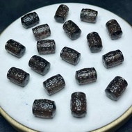 Natural Ice Seed Obsidian Paper Barrel Beads Ice Obsidian Barrel Beads Accessories Spacer Beads Acce