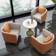 Fabric Beauty Salon Rest Area Business Sales Office Reception Lobby Table Chair Negotiation Combinat