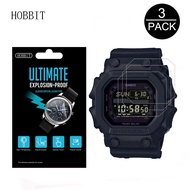 3Pcs For Casio GX-56BB Watch Full Coverage Screen Protector for GX-56BB GX56BB Watch HD Clear Anti-B