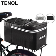 TENOL Bike Panniers , Bike Trunk Bag Rear Bike Rack Bag for Travel Accessories Bag